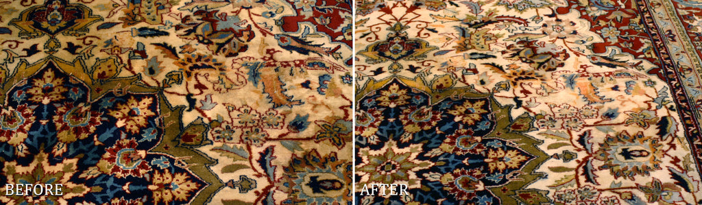 Discolored Area Rugs: Washing vs Dying