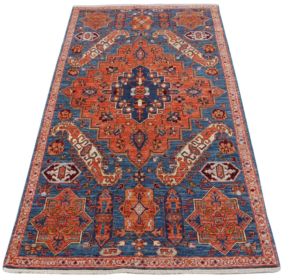 3.11x7.8 Charles Geometric Oriental Rug Main Street Oriental Rugs