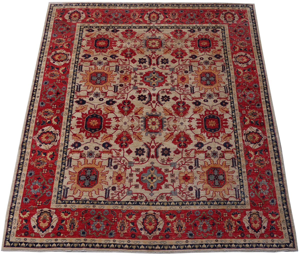 7.10x10.1 Bijan Traditional Wool Rug Main Street Oriental Rugs
