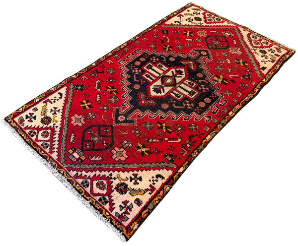 3.3x6 Vintage Persian Hamadan