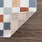 Alie Colorful Checkered Washable Rug