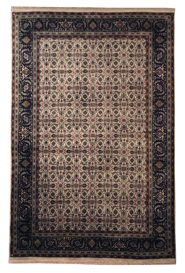 5.10x8.8 Indo-Tabriz - Main Street Oriental Rugs