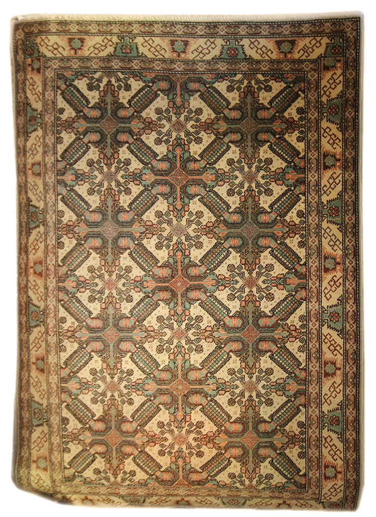 4.10x7.1 Antique Turkish - Main Street Oriental Rugs