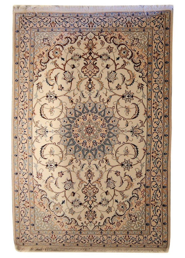 4.3x6.6 Persian Nain - Main Street Oriental Rugs