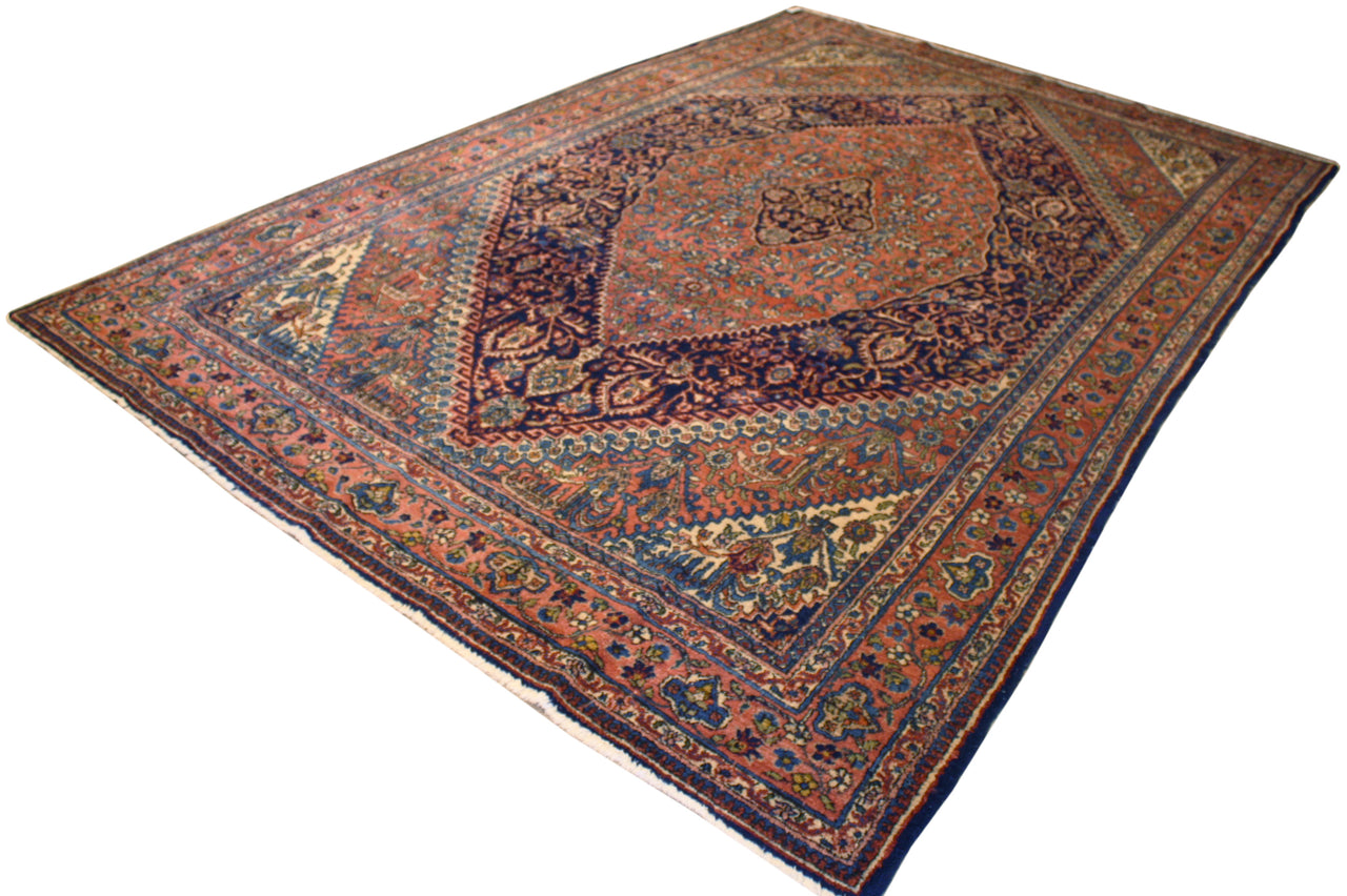 7x10.9 Antique Persian Afshar
