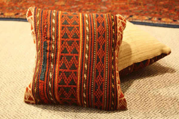 10.5"x12" Vintage Turkish Pillow - Main Street Oriental Rugs - 1
