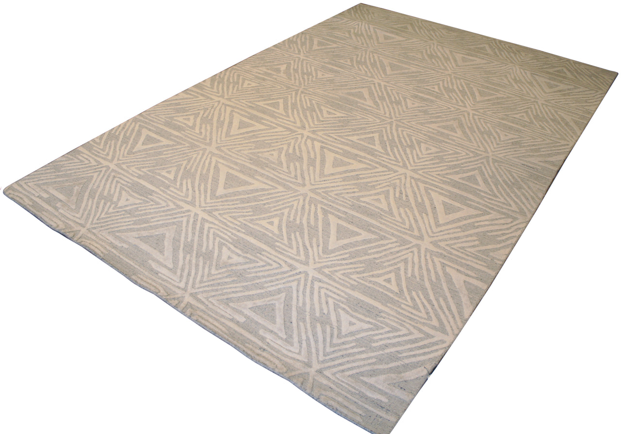 5.8x8.9 Modern Wool Rug | Main Street Oriental Rugs