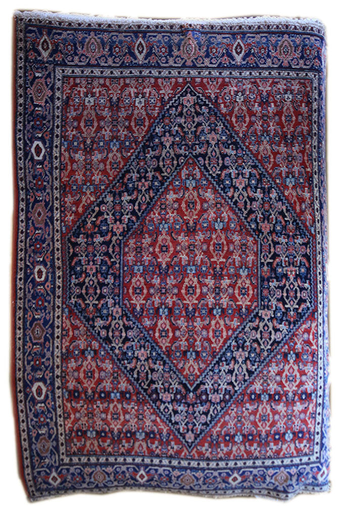 4.6x6.5 Antique Senneh - Main Street Oriental Rugs